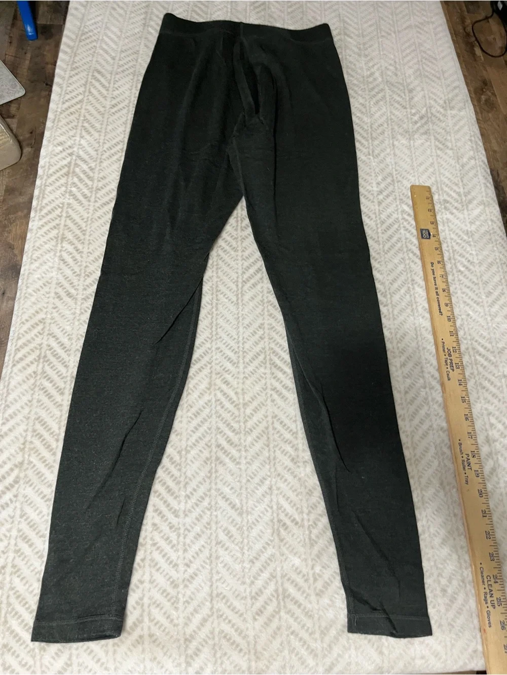 Smartwool Men’s Black Thermal Base Layer Leggings Medium